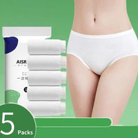 Intimates of Maternity Premium Disposable Cotton Underwear (Pack of 5)