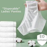 Intimates of Maternity Premium Disposable Cotton Underwear (Pack of 5)